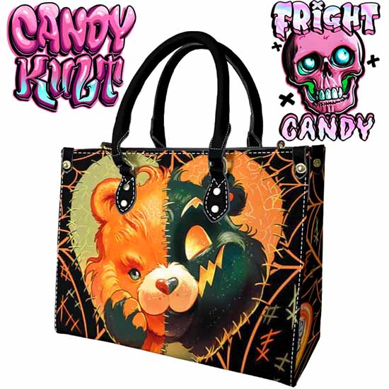 All Stitched Up Fright Candy PU Leather Crossbody Handbag Candy Kult Bag care bears Crossbody Candy Cult - Candy Kult Land - Wishbone - Boo Kitty - Panku - Frosti - Toxic Kitten - Hex - Heart - Cult Candy - Ca