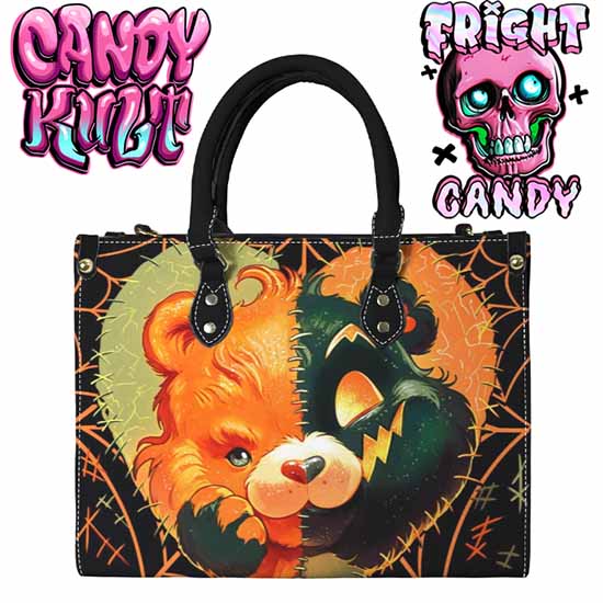 All Stitched Up Fright Candy PU Leather Crossbody Handbag Candy Kult Bag care bears Crossbody Candy Cult - Candy Kult Land - Wishbone - Boo Kitty - Panku - Frosti - Toxic Kitten - Hex - Heart - Cult Candy - Ca