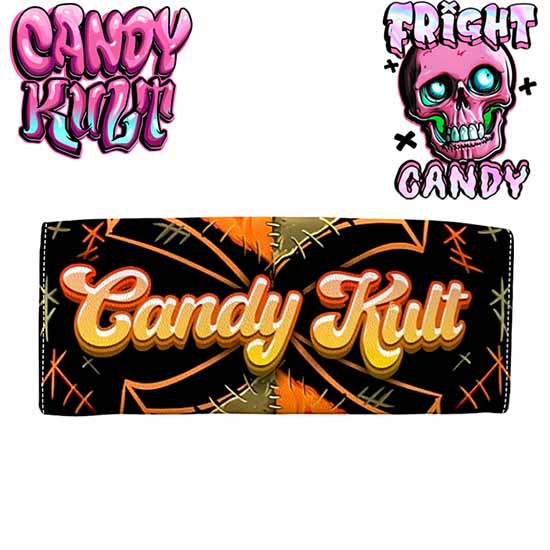All Stitched Up Fright Candy PU Leather Crossbody Handbag Candy Kult Bag care bears Crossbody Candy Cult - Candy Kult Land - Wishbone - Boo Kitty - Panku - Frosti - Toxic Kitten - Hex - Heart - Cult Candy - Ca