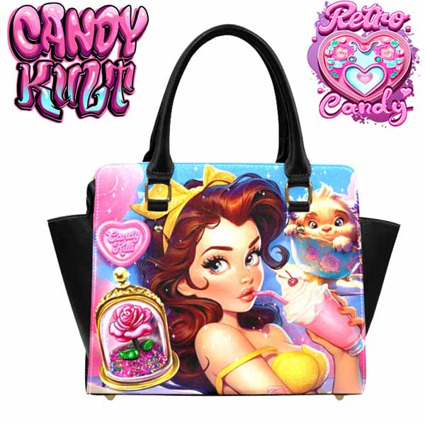 Beauty & The Beast Retro Candy Crossbody Handbag Candy Kult Bag Beast Beauty & The Beast Candy Cult - Candy Kult Land - Wishbone - Boo Kitty - Panku - Frosti - Toxic Kitten - Hex - Heart - Cult Candy - Ca