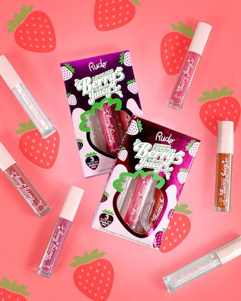 Berry Juicy Shimmer Lip Gloss Trio Candy Kult Lip Gloss Candy Cult - Candy Kult Land - Wishbone - Boo Kitty - Panku - Frosti - Toxic Kitten - Hex - Heart - Cult Candy - Ca