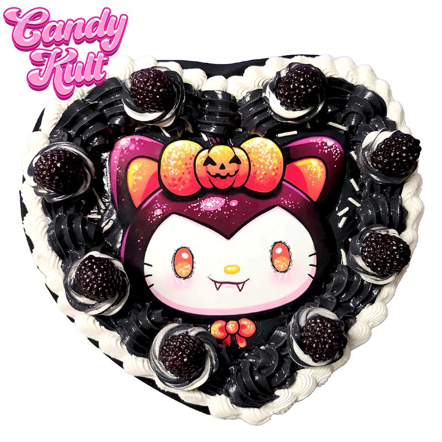 Boo Kitty Black Raspberry Cake Candy Kult Convertible Crossbody Bag / Hand Bag Candy Kult Bag Boo Kitty candy kult land Candy Cult - Candy Kult Land - Wishbone - Boo Kitty - Panku - Frosti - Toxic Kitten - Hex - Heart - Cult Candy - Ca