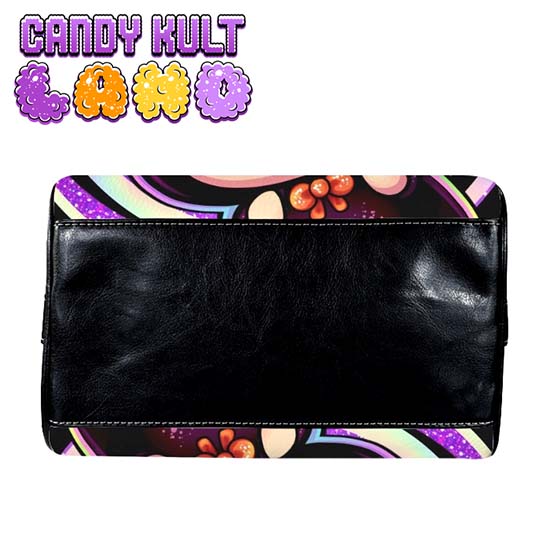 Boo Kitty Origins Bitten Candy Kult Land Boston Crossbody Handbag Candy Kult Bag Boo Kitty Boo Kitty Origins Candy Cult - Candy Kult Land - Wishbone - Boo Kitty - Panku - Frosti - Toxic Kitten - Hex - Heart - Cult Candy - Ca