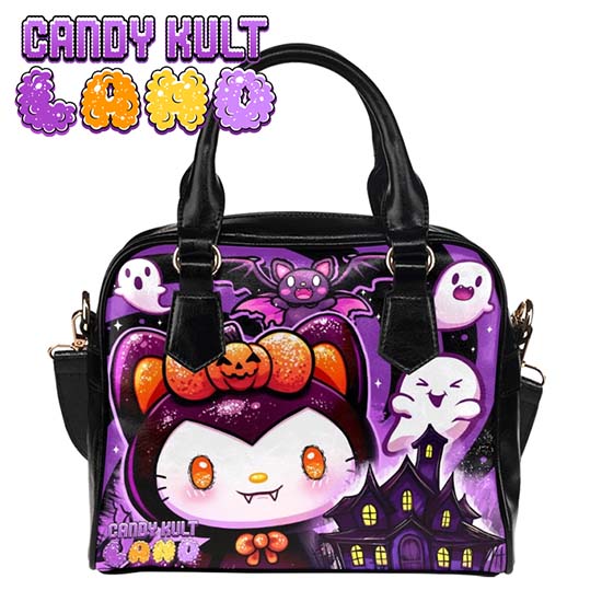 Boo Kitty Origins Candy Kult Land Classic Crossbody Handbag Candy Kult Bag Boo Kitty Boo Kitty Origins Candy Cult - Candy Kult Land - Wishbone - Boo Kitty - Panku - Frosti - Toxic Kitten - Hex - Heart - Cult Candy - Ca