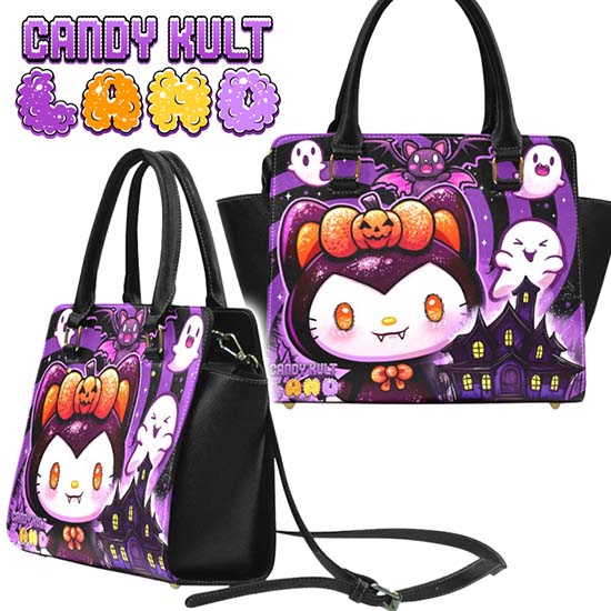 Boo Kitty Origins Candy Kult Land Crossbody Handbag Candy Kult Bag Boo Kitty Boo Kitty Origins Candy Cult - Candy Kult Land - Wishbone - Boo Kitty - Panku - Frosti - Toxic Kitten - Hex - Heart - Cult Candy - Ca