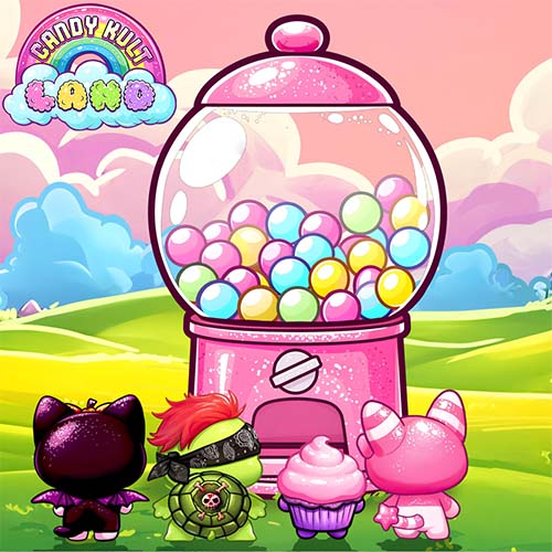 [product_title] - [shop_name] - Candy Cult - Candy Kult Land - Wishbone - Boo Kitty - Panku - Frosti - Toxic Kitten - Hex - Heart - Cult Candy - Cake High Heels - animation - indie - artist - s