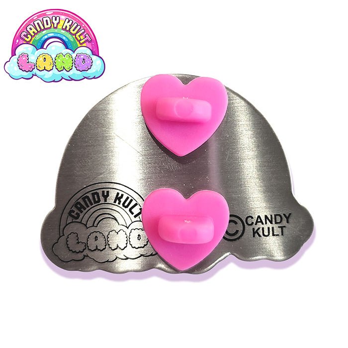 Candy Kult Land Logo Collector Pin Candy Kult candy kult land ck land tk Candy Cult - Candy Kult Land - Wishbone - Boo Kitty - Panku - Frosti - Toxic Kitten - Hex - Heart - Cult Candy - Ca