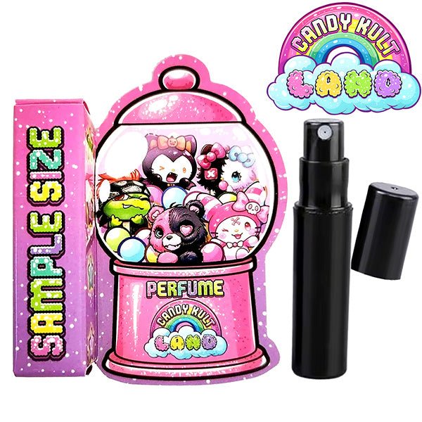 Candy Kult Land Perfume SAMPLE Candy Kult GUMBALL Bubble Gum bubblegum Cotton Candy Candy Cult - Candy Kult Land - Wishbone - Boo Kitty - Panku - Frosti - Toxic Kitten - Hex - Heart - Cult Candy - Ca