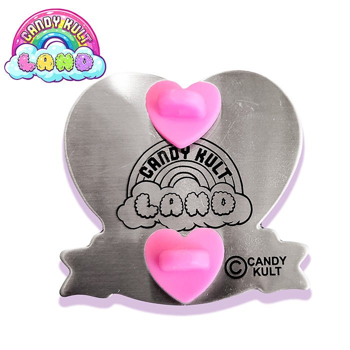 Candy Kult Starter Collector Pin Set - 3 Character Bundle Candy Kult Boo Kitty Boo Kitty Origins candy kult land Candy Cult - Candy Kult Land - Wishbone - Boo Kitty - Panku - Frosti - Toxic Kitten - Hex - Heart - Cult Candy - Ca