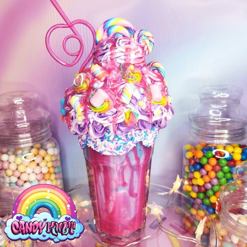 Cotton Candy Milkshake Bunnicorn Candy Kult bunny milkshake taxidermy Candy Cult - Candy Kult Land - Wishbone - Boo Kitty - Panku - Frosti - Toxic Kitten - Hex - Heart - Cult Candy - Ca