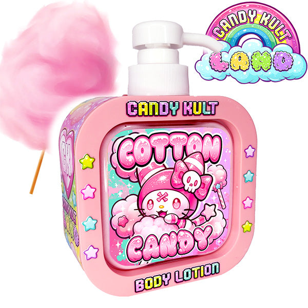 Cotton Candy Candy Kult Land Body Lotion - Candy Kult - Candy Cult - Candy Kult Land - Wishbone - Boo Kitty - Panku - Frosti - Toxic Kitten - Hex-Heart - Cult Candy - Cake High Heels - [product_vendor}