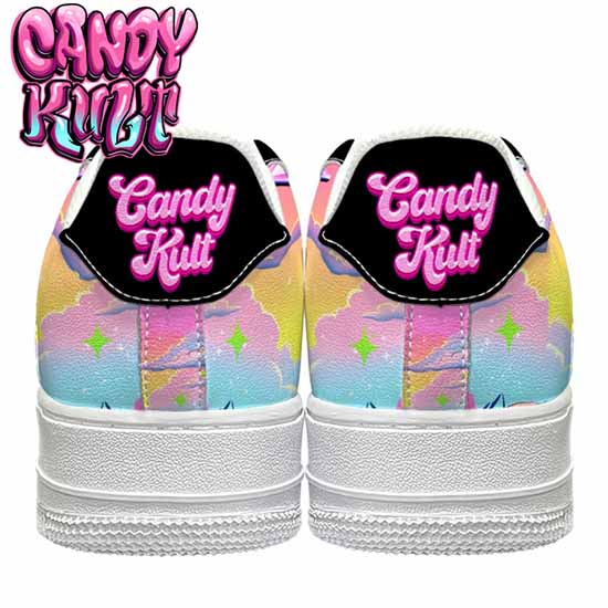 Demonic Bear Candy Kult Kicks Women's Sneakers V1 Candy Kult 36 NOTED Candy Cult - Candy Kult Land - Wishbone - Boo Kitty - Panku - Frosti - Toxic Kitten - Hex - Heart - Cult Candy - Ca