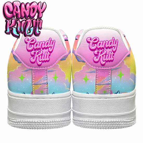 Demonic Bear Candy Kult Kicks Women's Sneakers V4 Candy Kult 36 NOTED Candy Cult - Candy Kult Land - Wishbone - Boo Kitty - Panku - Frosti - Toxic Kitten - Hex - Heart - Cult Candy - Ca