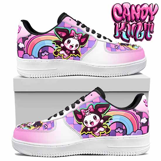 Devilish Virtual Pet Ombre Candy Kult Kicks Men's Sneakers Black Candy Kult 38 NOTED Hello Kitty Kuromi Sanrio Candy Cult - Candy Kult Land - Wishbone - Boo Kitty - Panku - Frosti - Toxic Kitten - Hex - Heart - Cult Candy - Ca