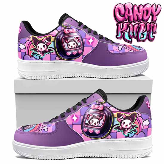 Devilish Virtual Pet Purple Candy Kult Kicks Men's Sneakers Black Candy Kult 38 NOTED Hello Kitty Kuromi Sanrio Candy Cult - Candy Kult Land - Wishbone - Boo Kitty - Panku - Frosti - Toxic Kitten - Hex - Heart - Cult Candy - Ca