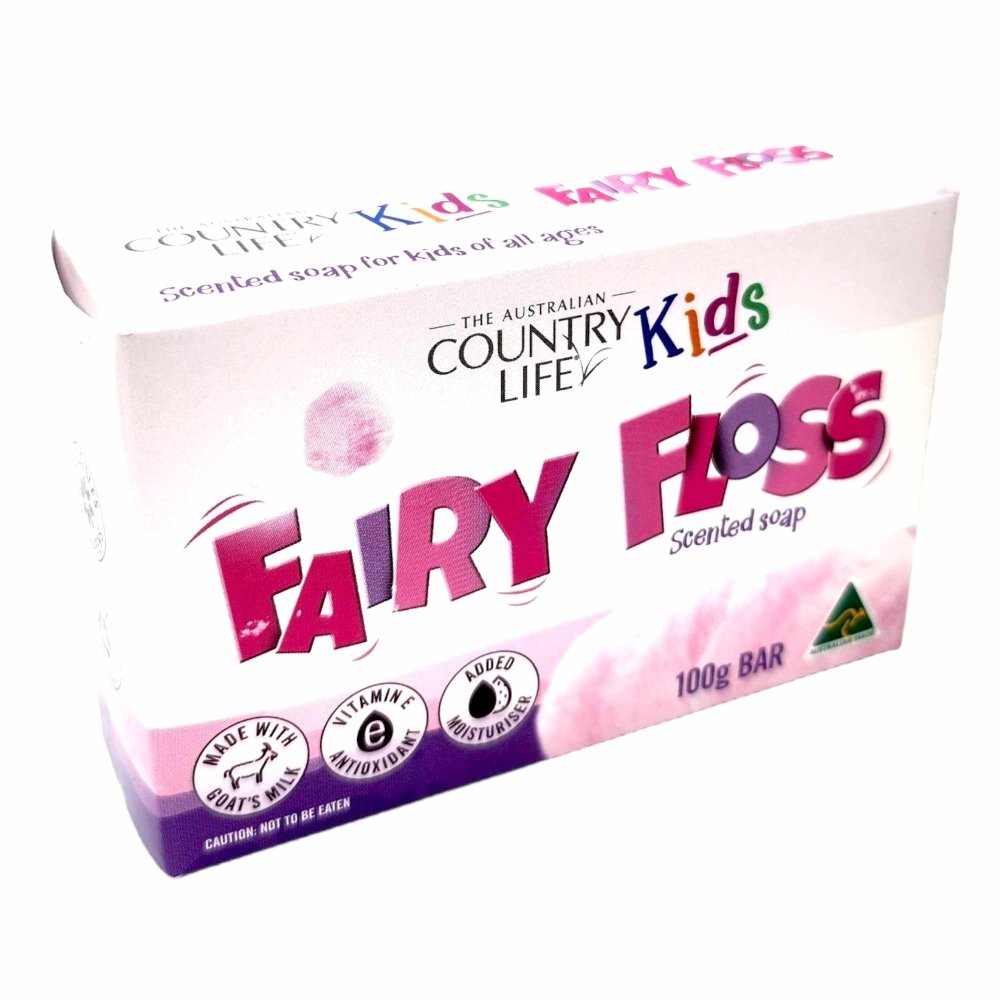 Fairy Floss Scented Soap Bar Candy Kult Cotton Candy Candy Cult - Candy Kult Land - Wishbone - Boo Kitty - Panku - Frosti - Toxic Kitten - Hex - Heart - Cult Candy - Ca