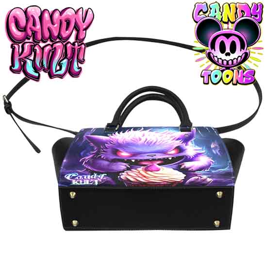 Ghost Type Cafe Cupcake Candy Toons Crossbody Handbag - Candy Kult - Candy Cult - Candy Kult Land - Wishbone - Boo Kitty - Panku - Frosti - Toxic Kitten - Hex-Heart - Cult Candy - Cake High Heels - [product_vendor}