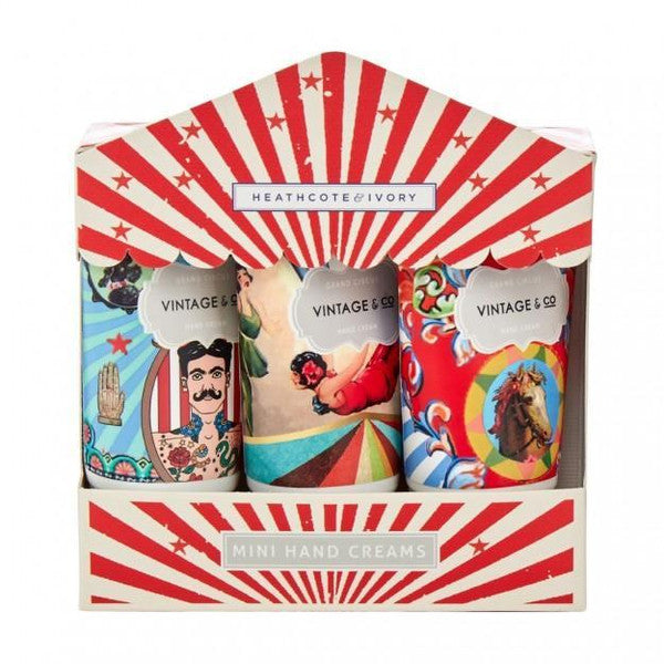 Vintage Circus Hand Cream Set Of 3 - Candy Kult - Candy Cult - Candy Kult Land - Wishbone - Boo Kitty - Panku - Frosti - Toxic Kitten - Hex-Heart - Cult Candy - Cake High Heels - [product_vendor}