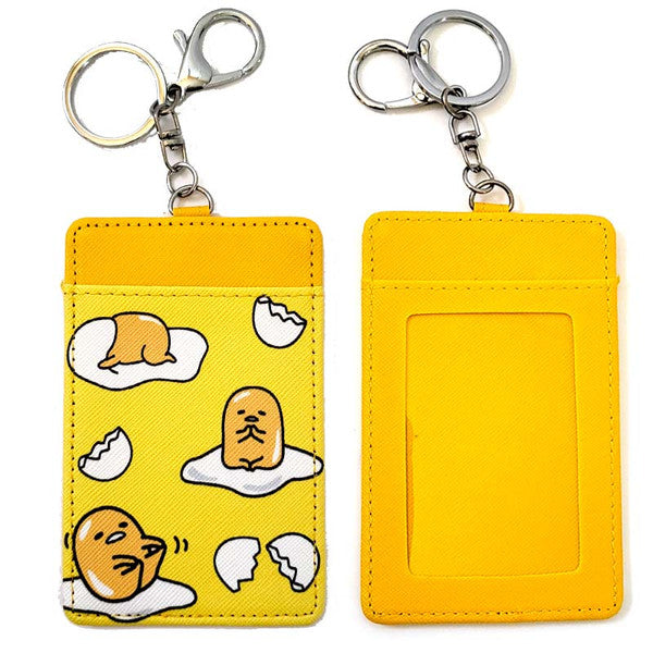 Gudetama The Lazy Egg Card Holder Clip On Key Ring Chain - Candy Kult - Candy Cult - Candy Kult Land - Wishbone - Boo Kitty - Panku - Frosti - Toxic Kitten - Hex-Heart - Cult Candy - Cake High Heels - [product_vendor}