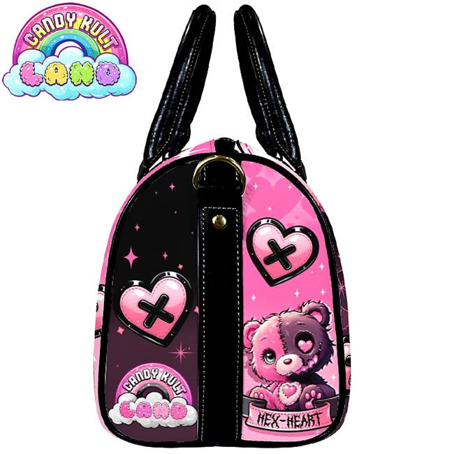 Hex - heart Candy Kult Land Boston Crossbody Handbag Candy Kult Bag candy kult land ck land Candy Cult - Candy Kult Land - Wishbone - Boo Kitty - Panku - Frosti - Toxic Kitten - Hex - Heart - Cult Candy - Ca