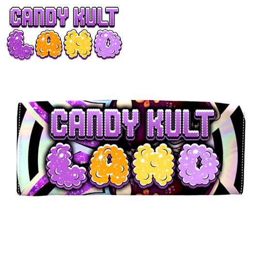 Boo Kitty Origins Bitten Candy Kult Land White PU Leather Crossbody Handbag - Candy Kult - Candy Cult - Candy Kult Land - Wishbone - Boo Kitty - Panku - Frosti - Toxic Kitten - Hex-Heart - Cult Candy - Cake High Heels - [product_vendor}