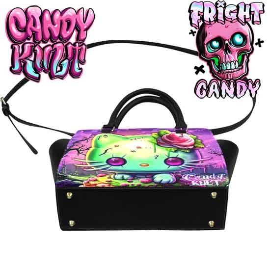 Zombie Kitty Fright Candy Crossbody Handbag - Candy Kult - Candy Cult - Candy Kult Land - Wishbone - Boo Kitty - Panku - Frosti - Toxic Kitten - Hex-Heart - Cult Candy - Cake High Heels - [product_vendor}