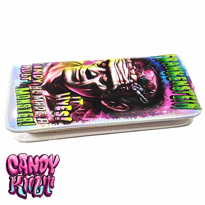 Frankenstein Fright Candy Long Line Wallet - Candy Kult - Candy Cult - Candy Kult Land - Wishbone - Boo Kitty - Panku - Frosti - Toxic Kitten - Hex-Heart - Cult Candy - Cake High Heels - [product_vendor}