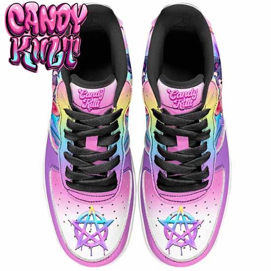 Demonic Bear Candy Kult Kicks Women's Sneakers V3b - Candy Kult - Candy Cult - Cult Candy - Cake High Heels - [product_vendor}
