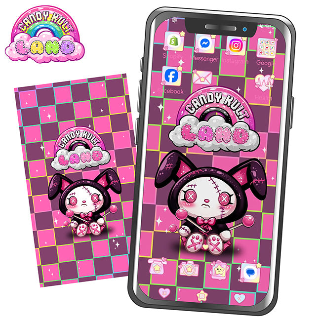 FREE Voodee Candy Kult Land Phone Wallpaper