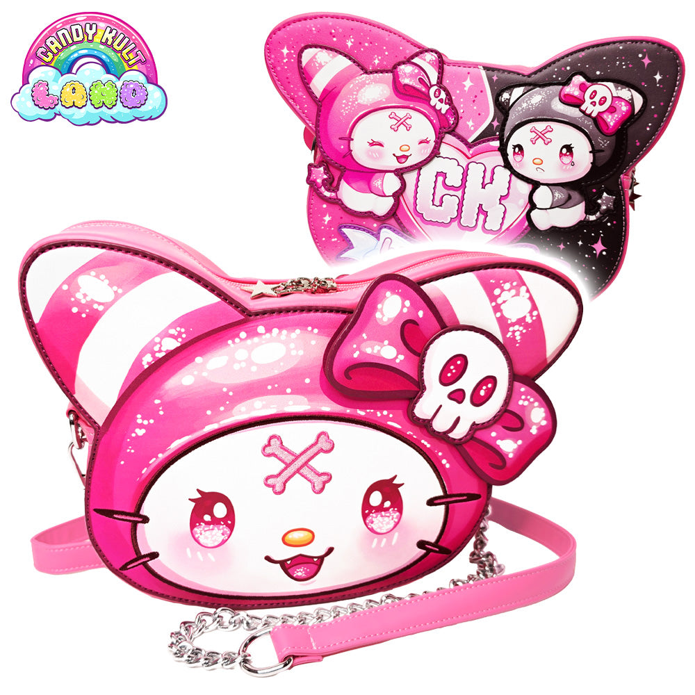 Wishbone Shaped Crossbody Bag - Candy Kult Land