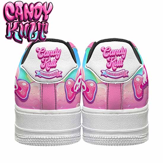 Wishbone Gumball Machine White Candy Kult Kicks Men's Sneakers Black - Candy Kult - Candy Cult - Cult Candy - Cake High Heels - [product_vendor}