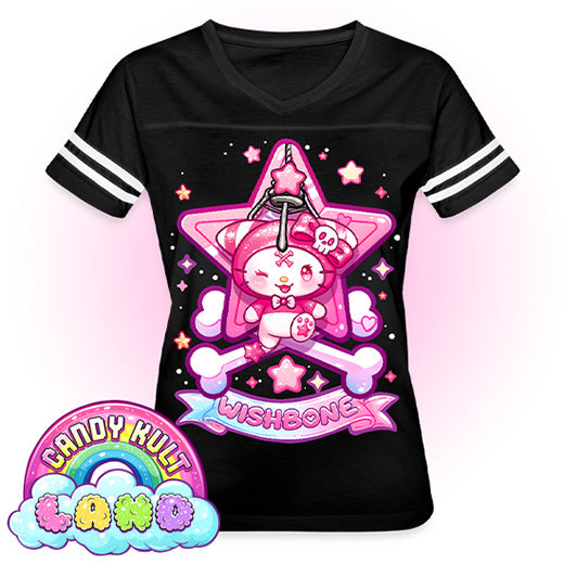 Wishbone Claw Machine Logo - Candy Kult Land Women’s Vintage Sport T-Shirt - Candy Kult - Candy Cult - Candy Kult Land - Wishbone - Boo Kitty - Panku - Frosti - Toxic Kitten - Hex-Heart - Cult Candy - Cake High Heels - [product_vendor}