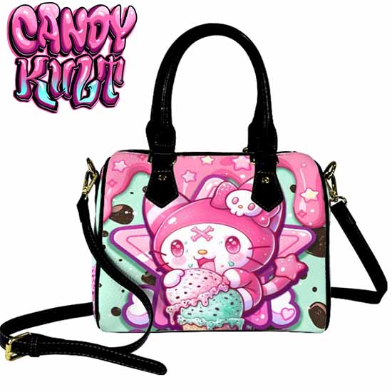 Wishbone Mint Ice Cream Kawaii Candy Boston Crossbody Handbag - Candy Kult - Candy Cult - Cult Candy - Cake High Heels - [product_vendor}