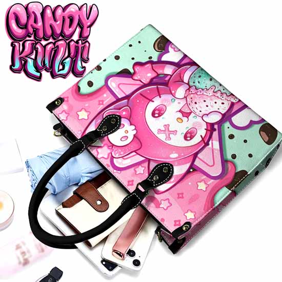 Wishbone Mint Ice Cream Kawaii Candy PU Leather Crossbody Handbag - Candy Kult - Candy Cult - Cult Candy - Cake High Heels - [product_vendor}
