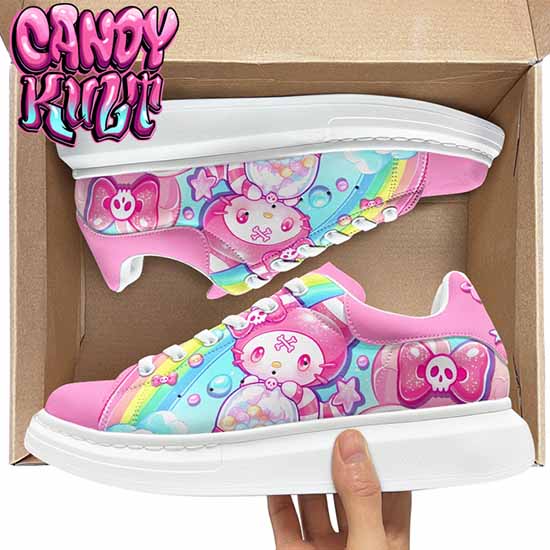 Wishbone Gumball Machine Candy Kult Women's Pulse Sneakers Pink - Candy Kult - Candy Cult - Cult Candy - Cake High Heels - [product_vendor}