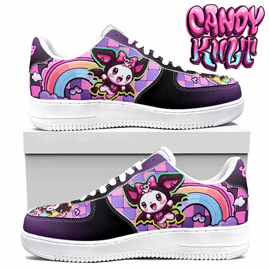 Devilish Sticker Wall Black Candy Kult Kicks Women's Sneakers - Candy Kult - Candy Cult - Cult Candy - Cake High Heels - [product_vendor}