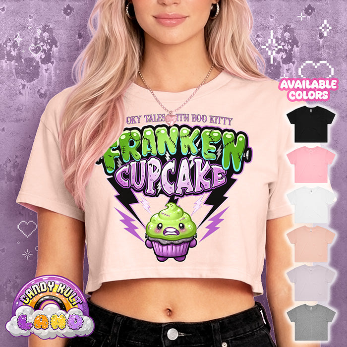 Franken Cupcake Frosti Premium Crop Tee