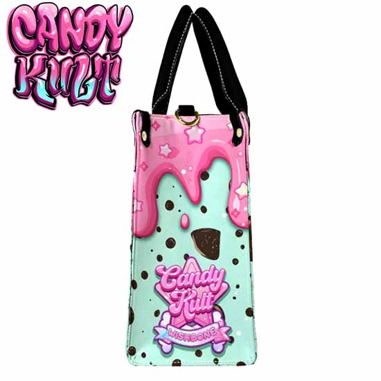 Wishbone Mint Ice Cream Kawaii Candy PU Leather Crossbody Handbag - Candy Kult - Candy Cult - Cult Candy - Cake High Heels - [product_vendor}