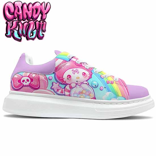 Wishbone Gumball Machine Candy Kult Women's Pulse Sneakers Purple - Candy Kult - Candy Cult - Cult Candy - Cake High Heels - [product_vendor}