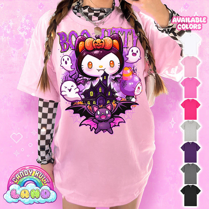 Boo Kitty Origins - Candy Kult Land Graphic Tee