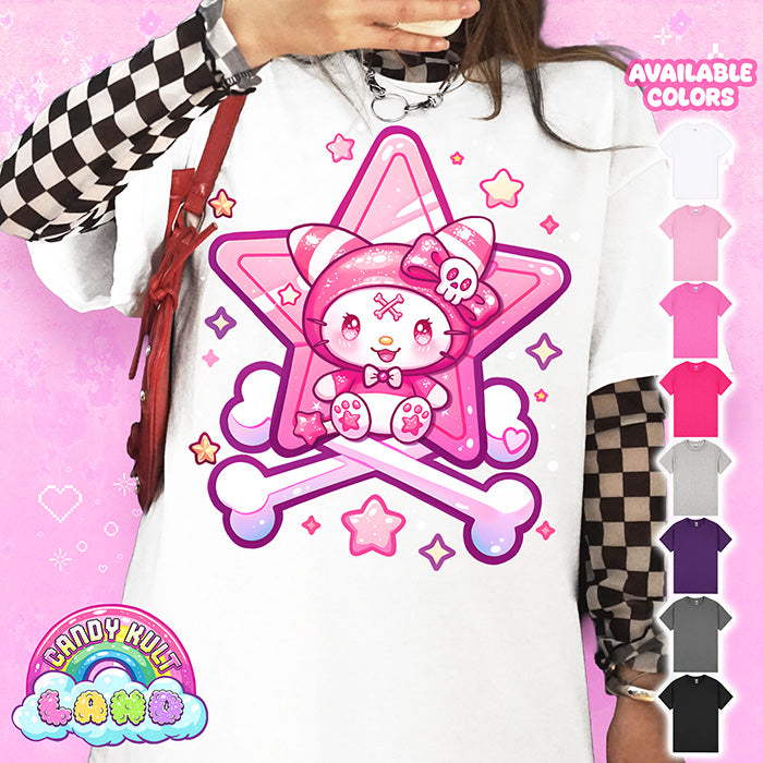Wishbone Crossbones - Candy Kult Land Graphic Tee