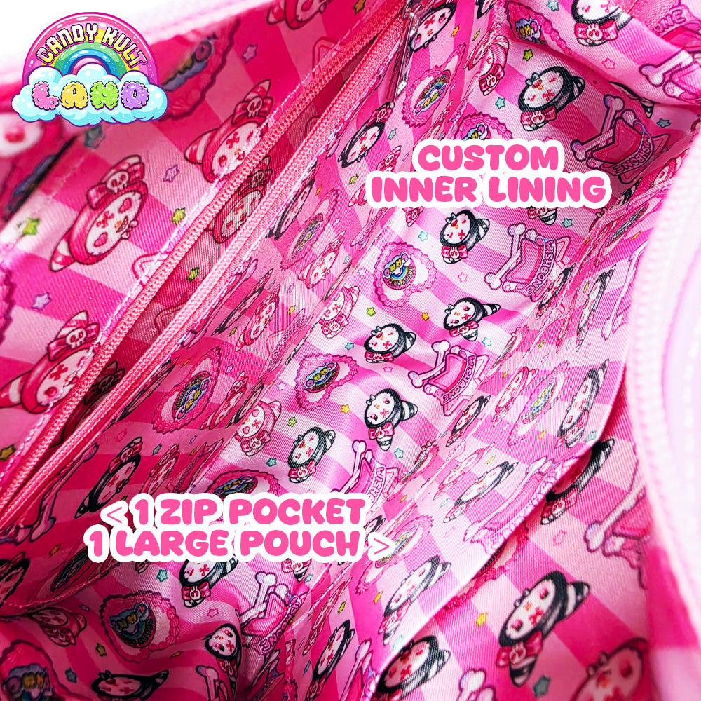 Wishbone Shaped Crossbody Bag - Candy Kult Land