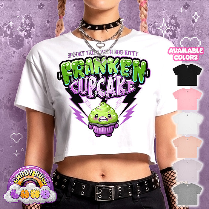 Franken Cupcake Frosti Premium Crop Tee