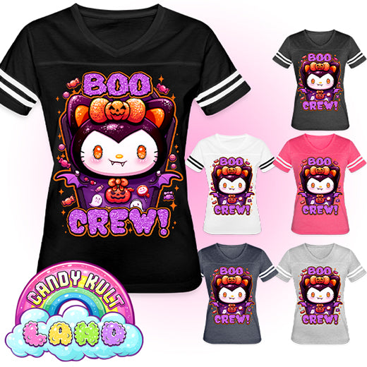Boo Crew - Candy Kult Land Women’s Vintage Sport T-Shirt - Candy Kult - Candy Cult - Candy Kult Land - Wishbone - Boo Kitty - Panku - Frosti - Toxic Kitten - Hex-Heart - Cult Candy - Cake High Heels - [product_vendor}