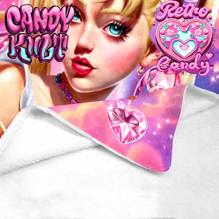 Sailor Scout Retro Candy Micro Fleece Blanket - Candy Kult - Candy Cult - Candy Kult Land - Wishbone - Boo Kitty - Panku - Frosti - Toxic Kitten - Hex-Heart - Cult Candy - Cake High Heels - [product_vendor}