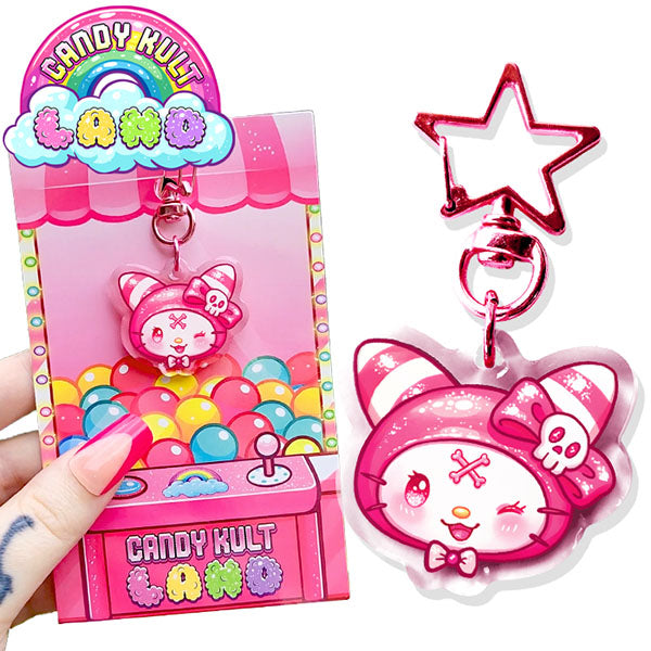 Wishbone Wink - Candy Kult Land Keychain