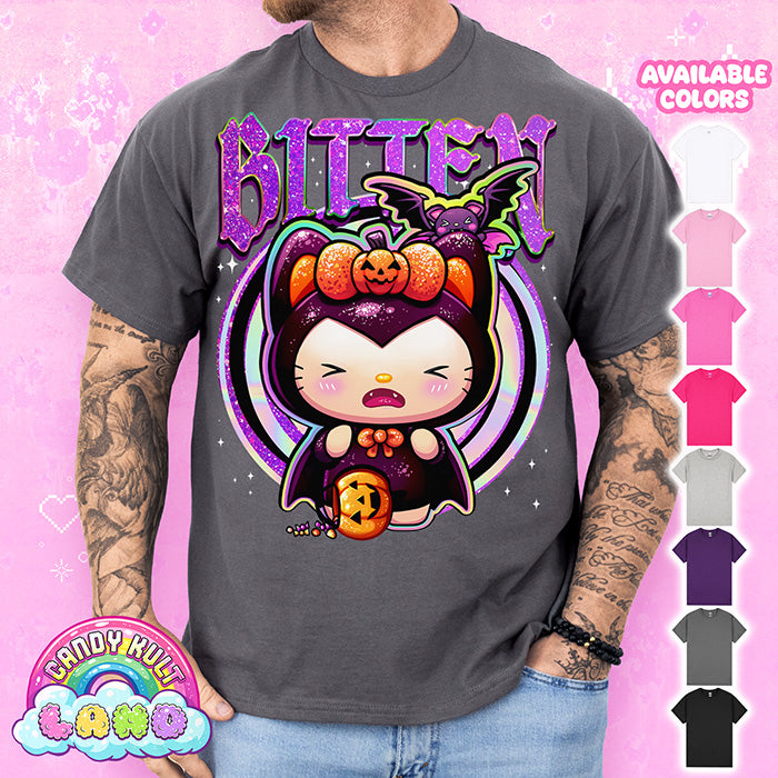 Boo Kitty Bitten - Candy Kult Land Graphic Tee