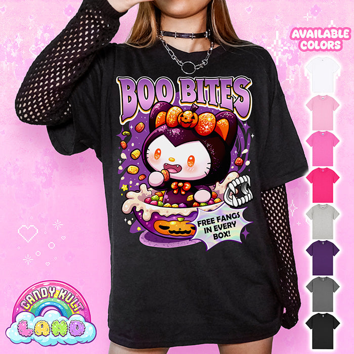 Boo Kitty Boo Bites - Candy Kult Land Graphic Tee