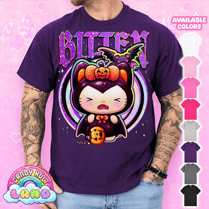 Boo Kitty Bitten - Candy Kult Land Graphic Tee