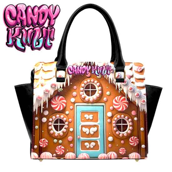 Gingerbread House Candy Kult Convertible Crossbody Handbag - Candy Kult - Candy Cult - Candy Kult Land - Wishbone - Boo Kitty - Panku - Frosti - Toxic Kitten - Hex-Heart - Cult Candy - Cake High Heels - [product_vendor}